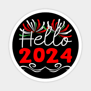 Happy New Year 2024 Magnet